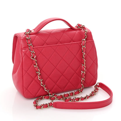 Chanel Caviar Quilted Medium Business Affinity Flap Pink 2 of 9