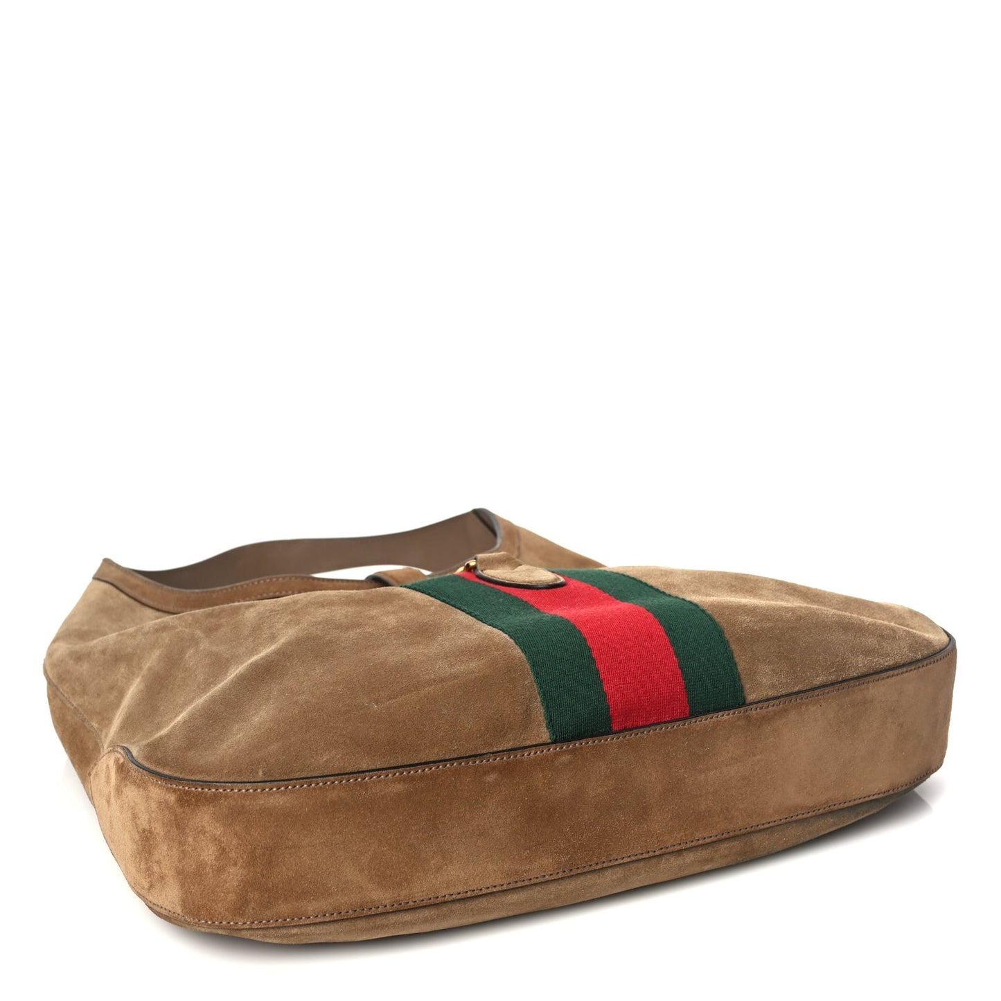 Suede Cudu Web Large Jackie Hobo Marron Glace