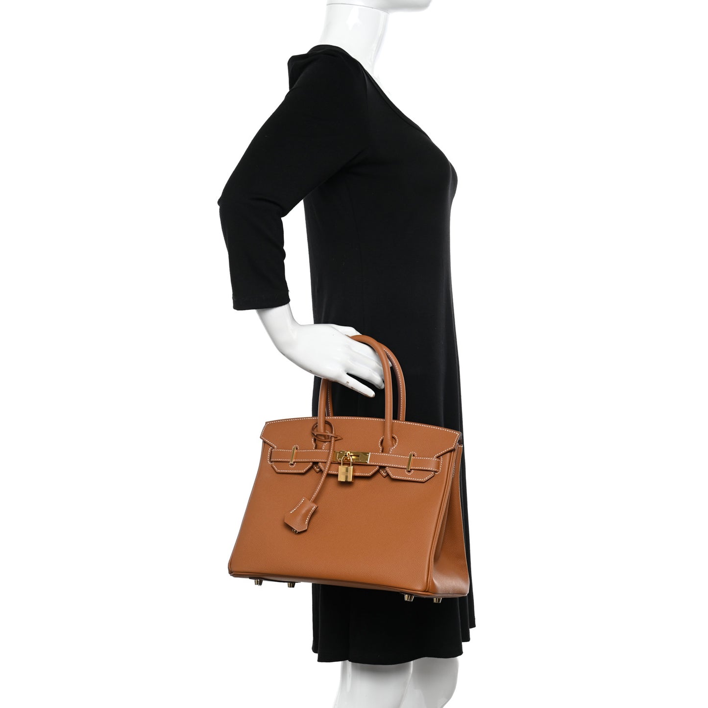 Epsom Birkin 30 Gold