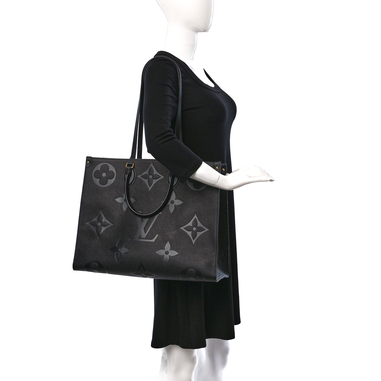 Louis Vuitton Empreinte Monogram Giant Onthego GM Black 2 of 8
