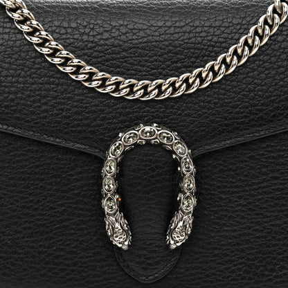 Gucci Calfskin Mini Dionysus Chain Wallet Black 8 of 9