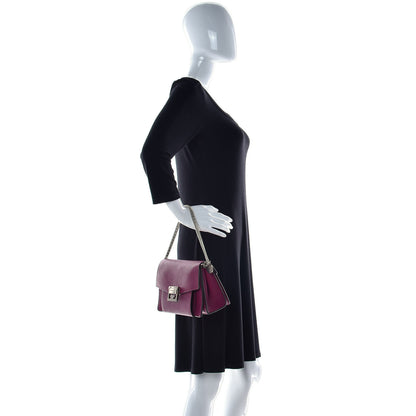 Givenchy Goatskin Small GV3 Shoulder Bag Orchid Purple 3 of 11