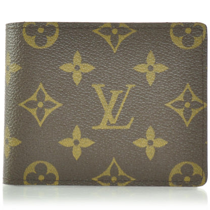 Louis Vuitton Monogram Mens Billfold Wallet 1 of 8