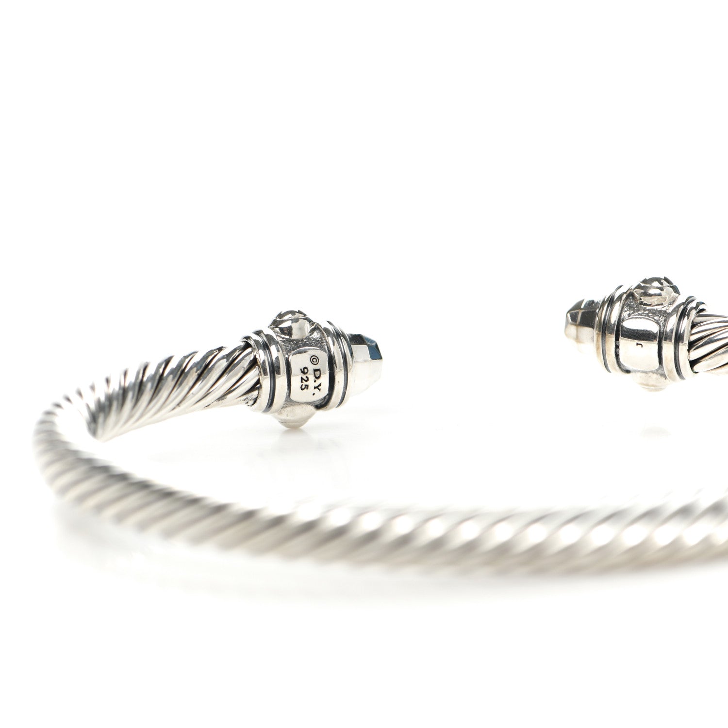 David Yurman Sterling Silver 5mm Renaissance Bracelet 4 of 4