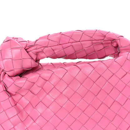 Bottega Veneta Nappa Intrecciato Mini Jodie  Pink 6 of 7