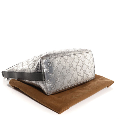 Gucci Guccissima Hobo Silver 4 of 7