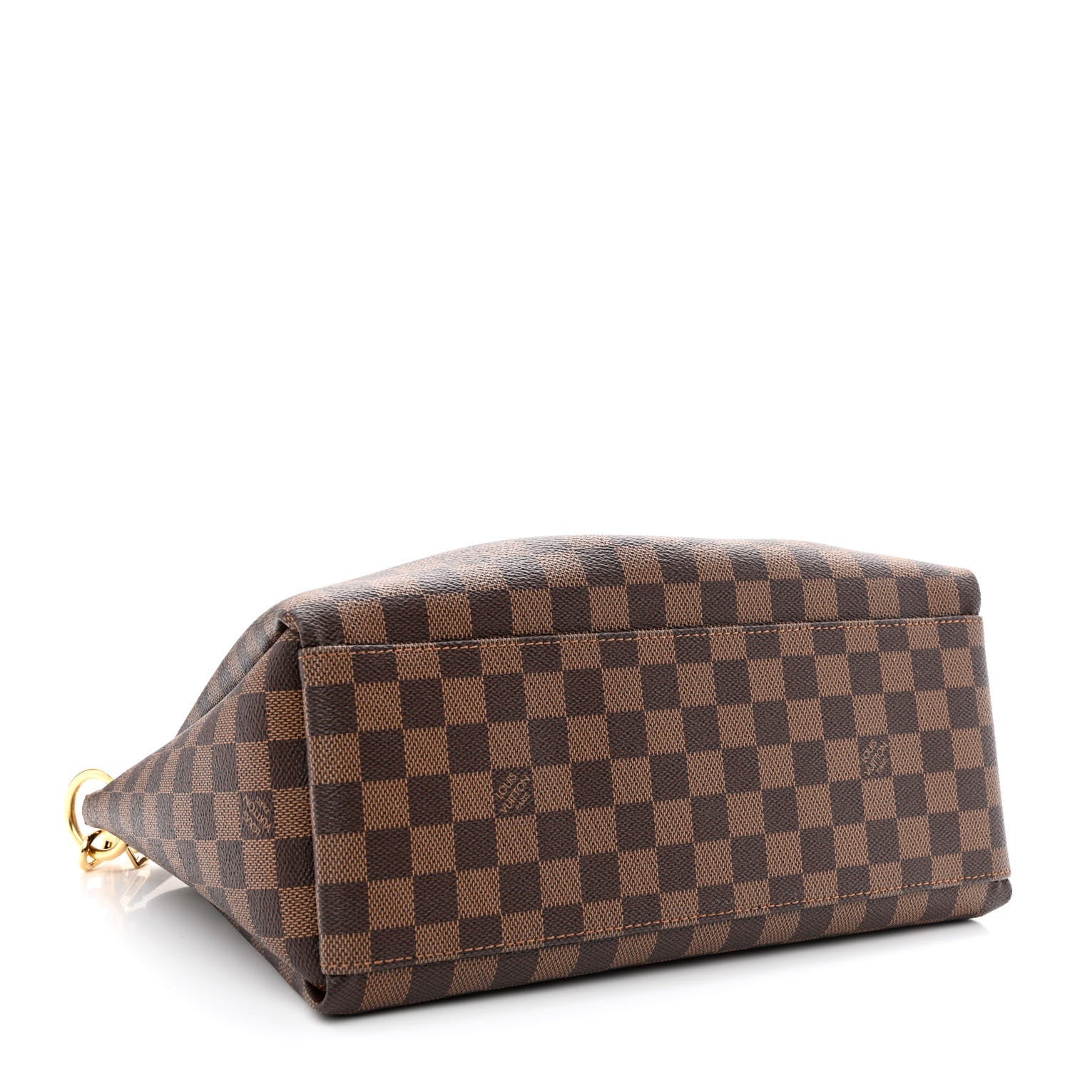 Louis Vuitton Damier Ebene Odeon Tote MM Black 4 of 9