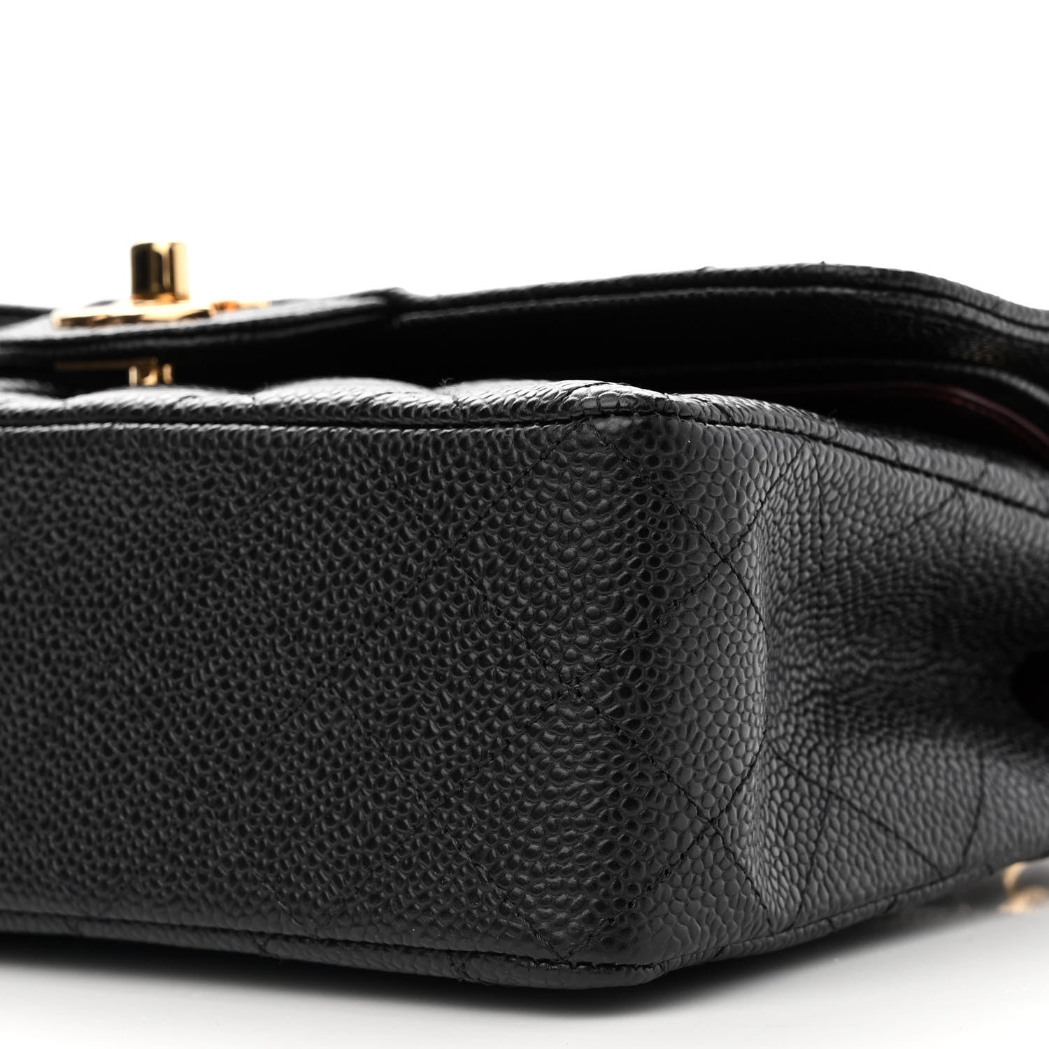 Chanel Caviar Quilted Small Double Flap Black 9 of 11