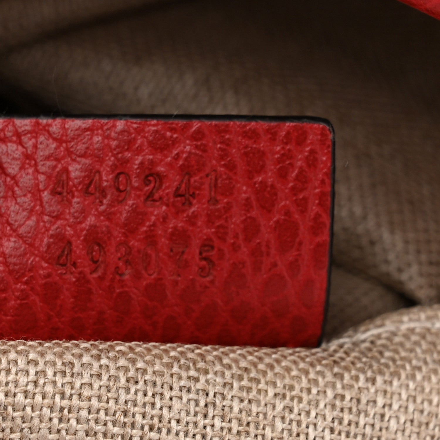 Gucci Monogram Small Bree Tote Red 7 of 10