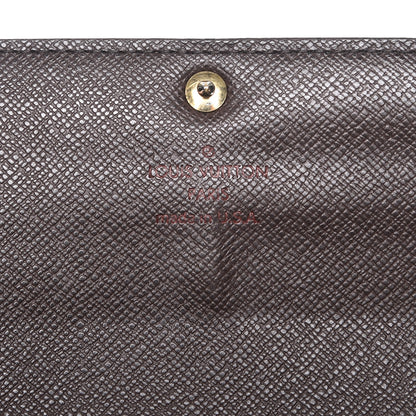 Louis Vuitton Damier Ebene Sarah Wallet 6 of 10