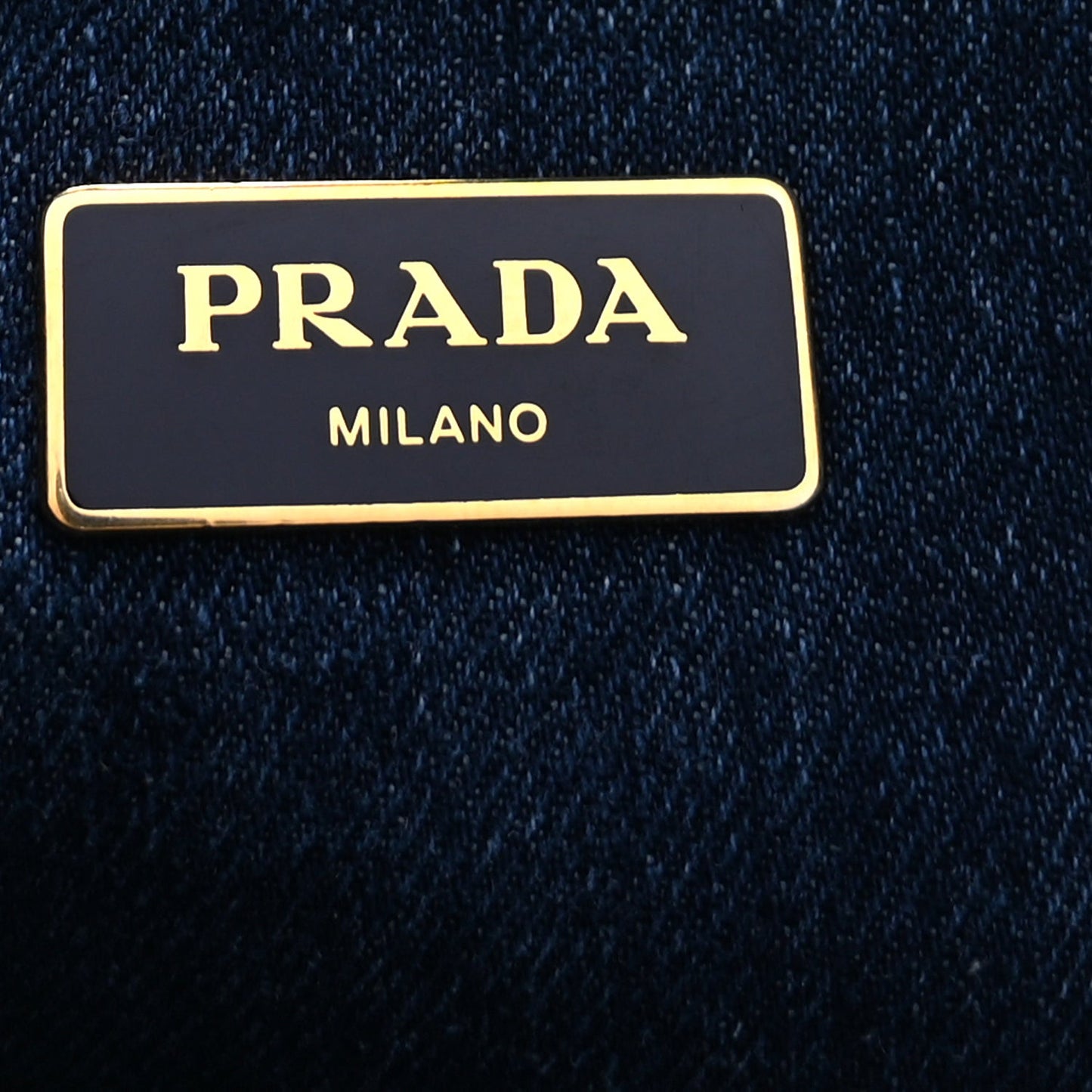 Denim Canapa Logo Tote  Avio