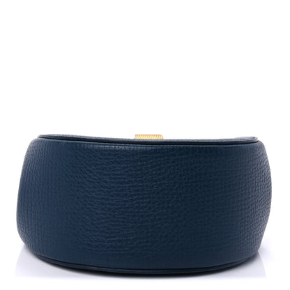 Bottega Veneta Palmellato Calfskin Rounded Belt Bag  Navy 3 of 8