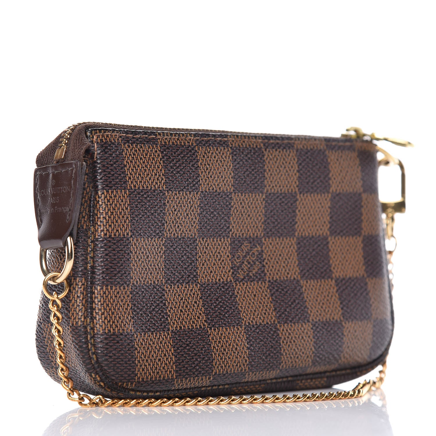 Louis Vuitton Damier Ebene Mini Pochette Accessories 3 of 10