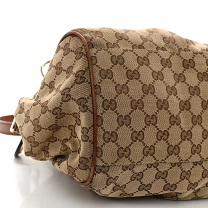 Gucci Monogram Medium Sukey Boston Brown 9 of 11