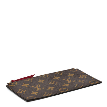 Louis Vuitton Monogram Felicie Chain Wallet Zippered Insert 4 of 6