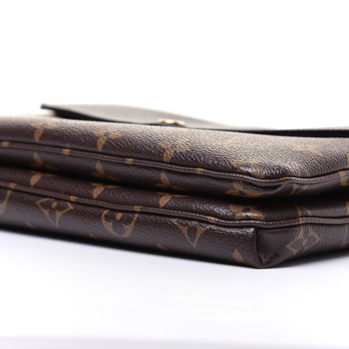 Monogram Twice Pochette Black