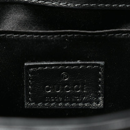 Gucci Nappa Vertical Matelasse Medium Maxi Horsebit Chain Shoulder Bag Black 5 of 8
