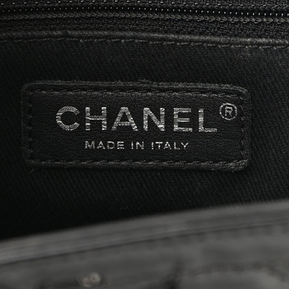 Chanel Patent Quilted Coco Shine Small Accordion Flap Black 6 of 10