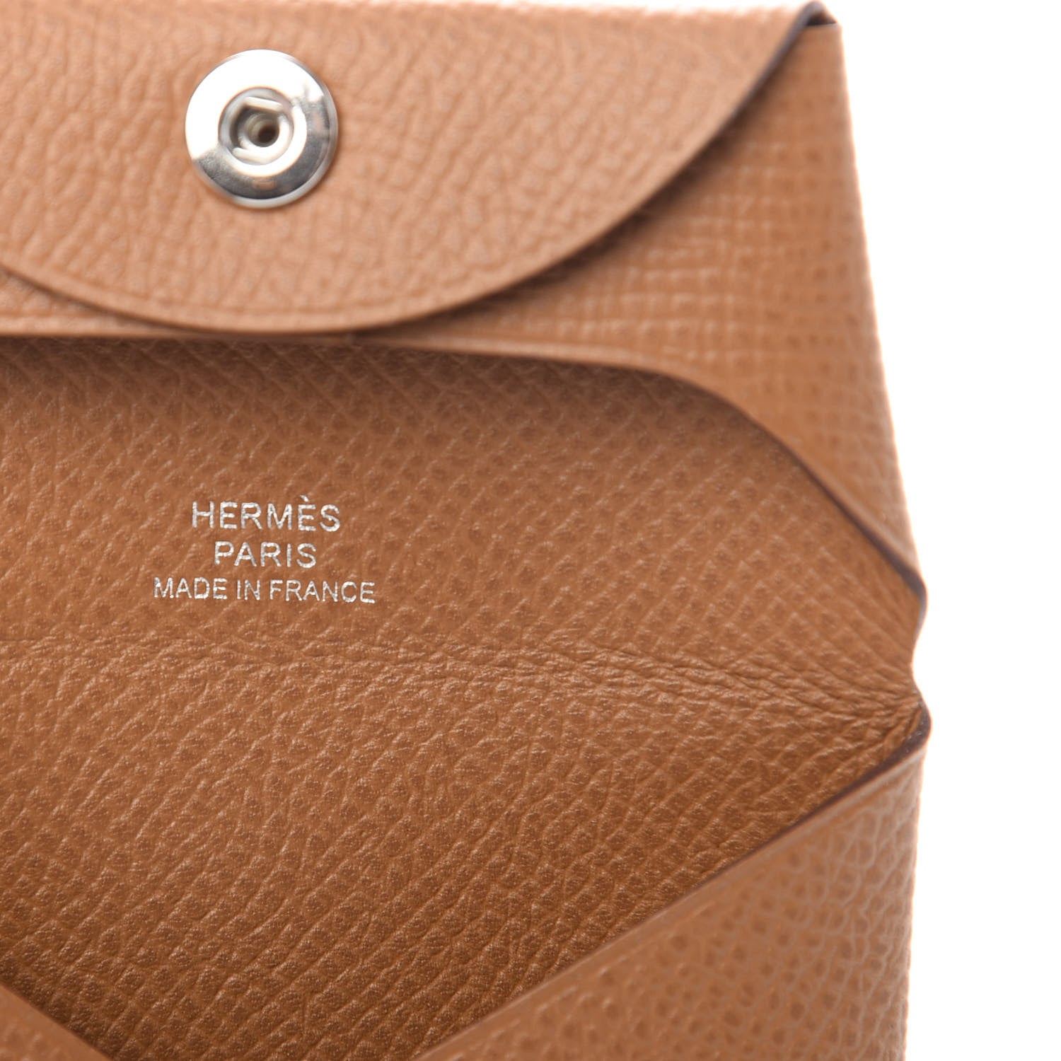 Hermes Epsom Bastia Coin Purse Gold 6 of 8