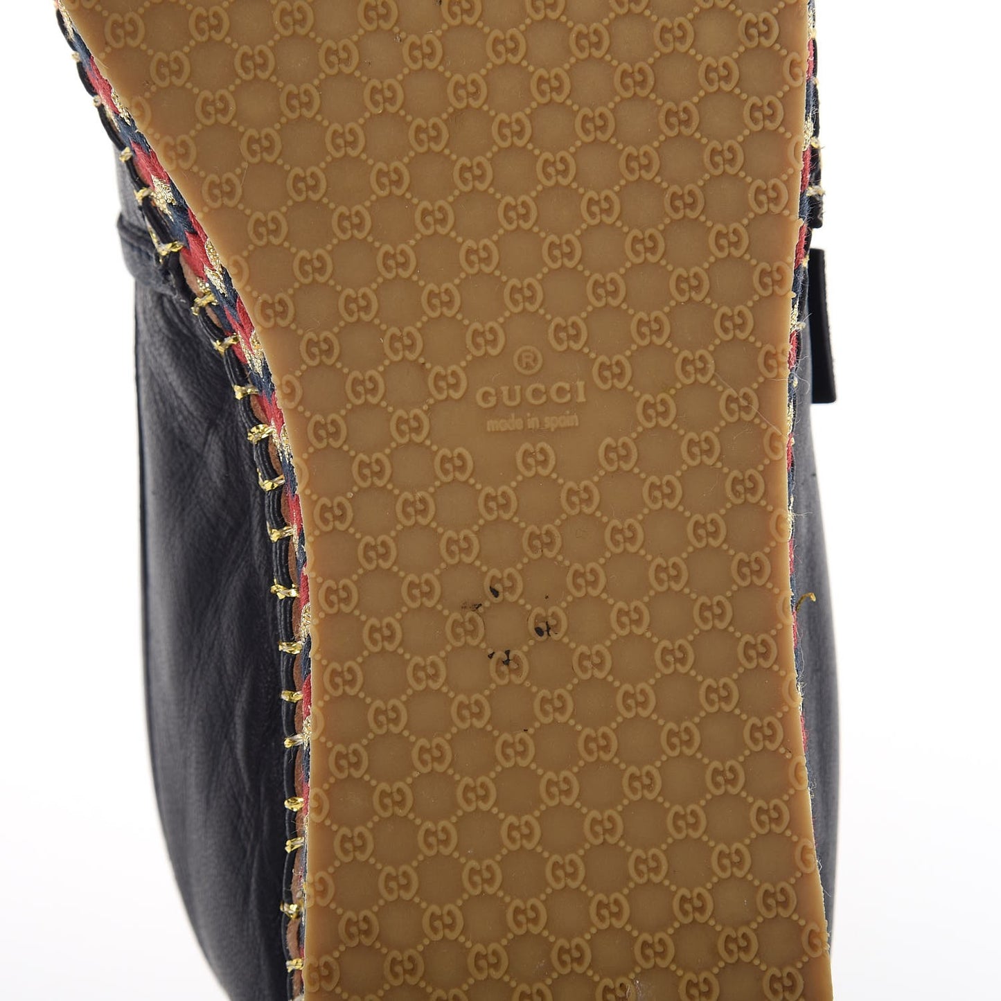 Nappa Platform Espadrilles 37.5