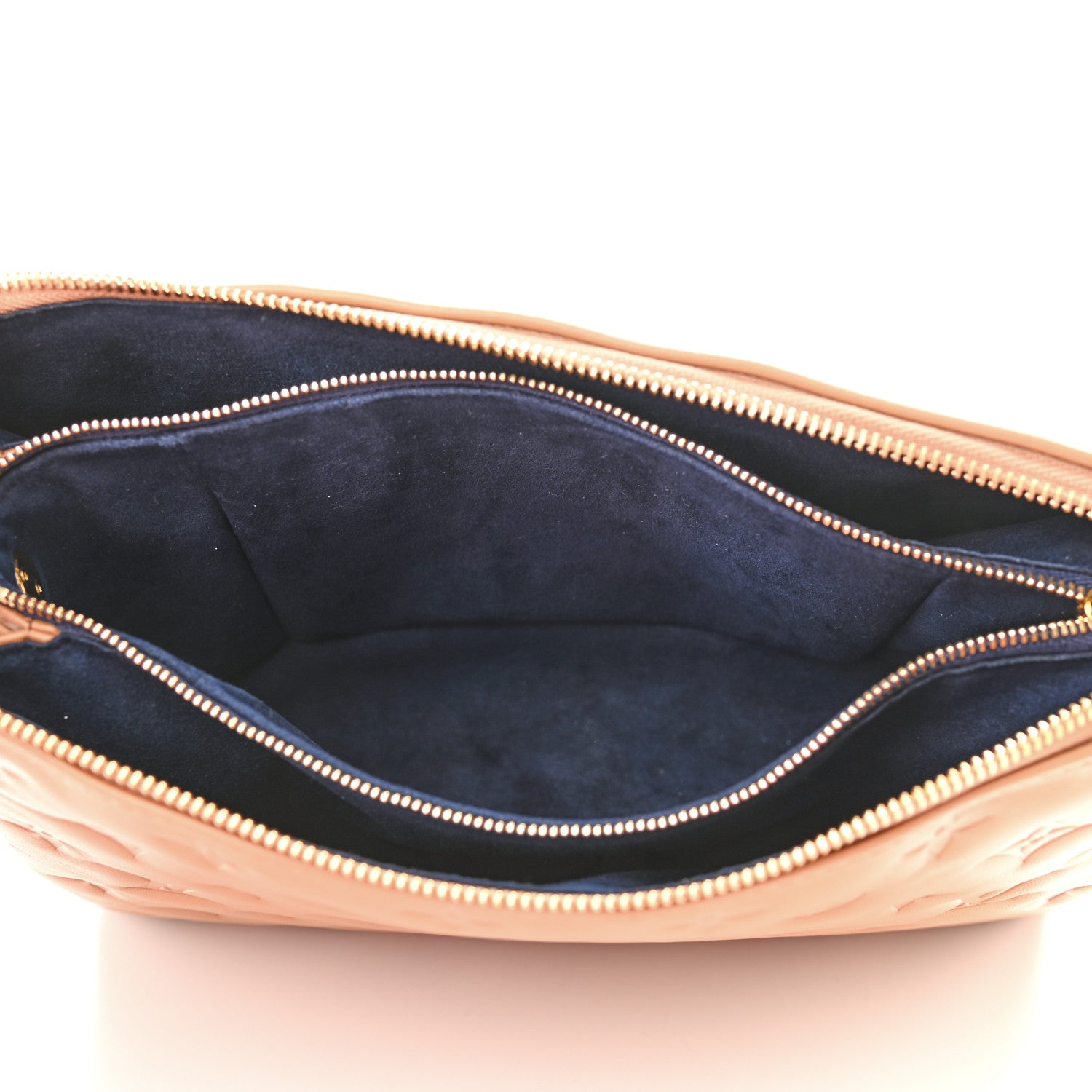 Louis Vuitton Lambskin Embossed Monogram Coussin PM Camel 5 of 10