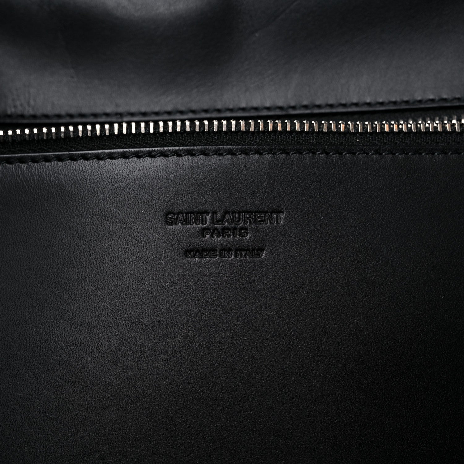 Saint Laurent Raffia Medium Panier Bag Black 6 of 9