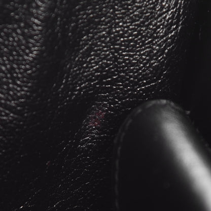 Prada City Calf Saffiano Animalier Top Handle Bag Black 9 of 9