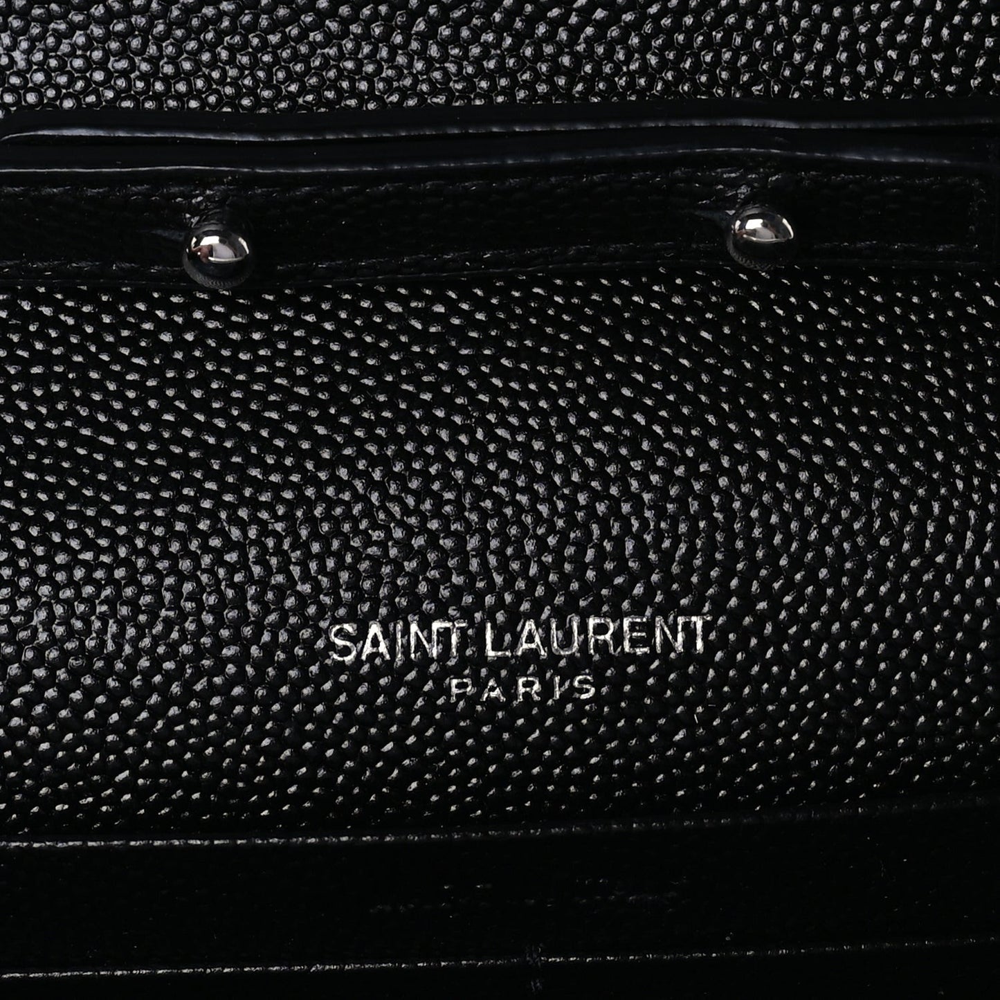 Grain De Poudre Matelasse Chevron Monogram Chain Wallet Black