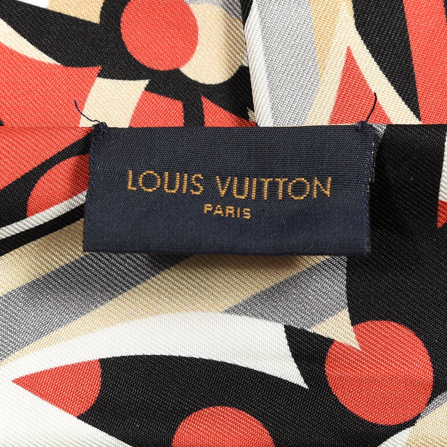 Silk Pop Monogram BB Bandeau Red