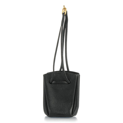 Hermes Chevre Vespa Pouch Black 1 of 6