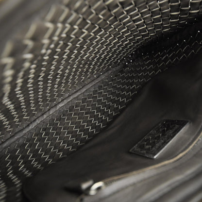 Bottega Veneta Woven Lizard Tote 6 of 9