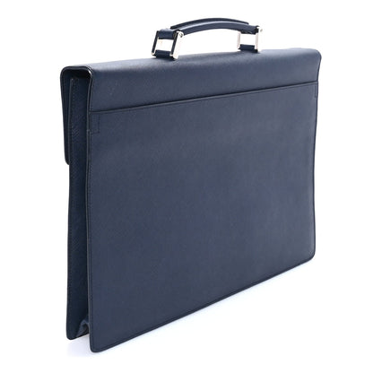 Prada Saffiano Briefcase  Baltico 3 of 6