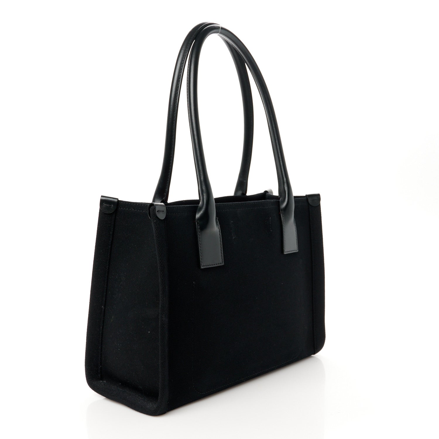 Christian Louboutin Canvas Nastroloubi Small Tote Black 3 of 9