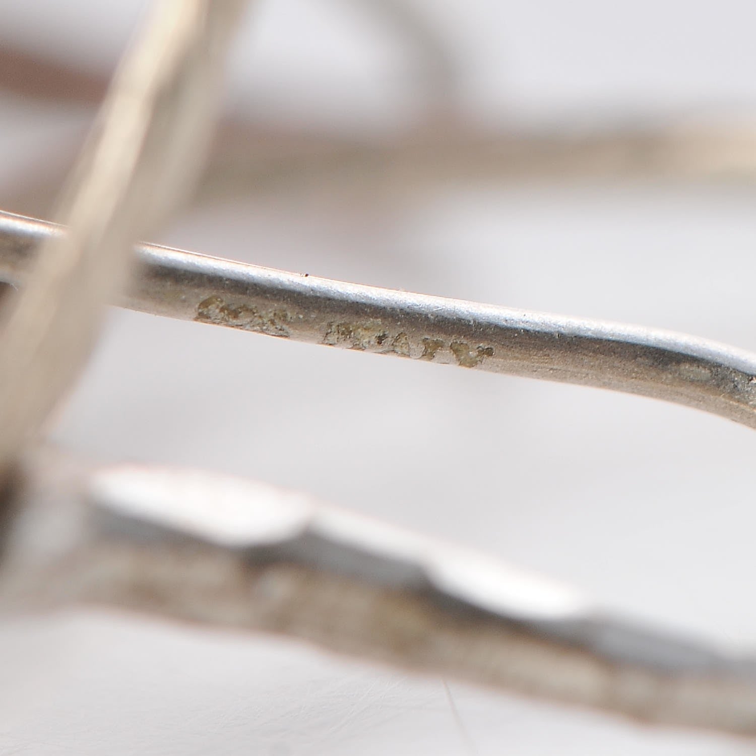 Tiffany Sterling Silver Paloma Picasso Hammered Circles Earrings 6 of 6