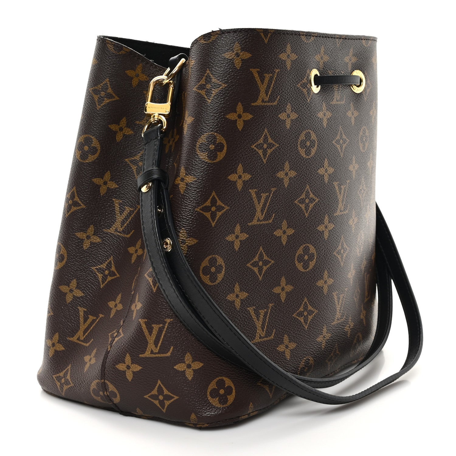 Louis Vuitton Monogram Neonoe MM Black 3 of 7
