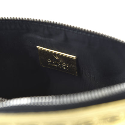 Gucci X SEGA Calfskin GUCCY Stars Mini Dome Shoulder Bag Gold 8 of 10