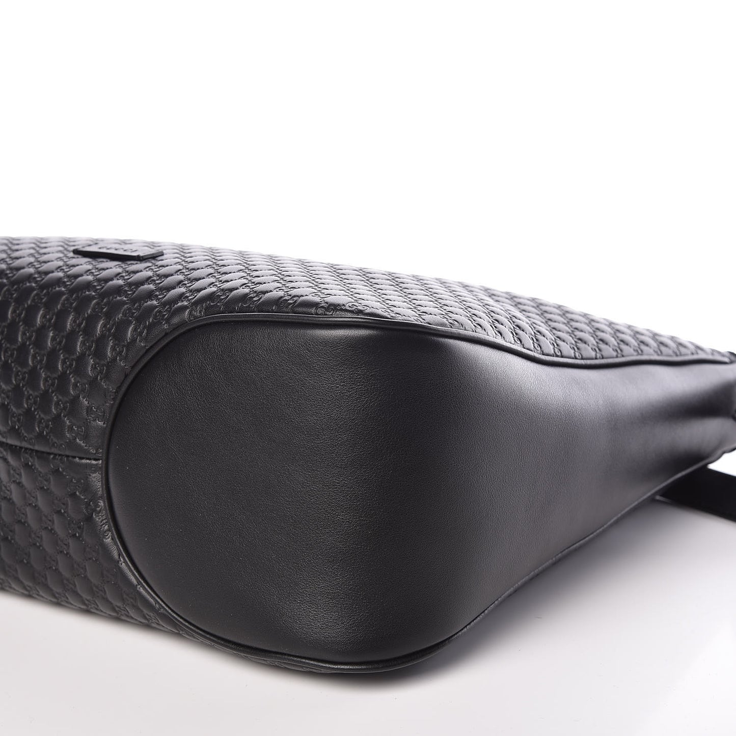 Microguccissima Shoulder Bag Black