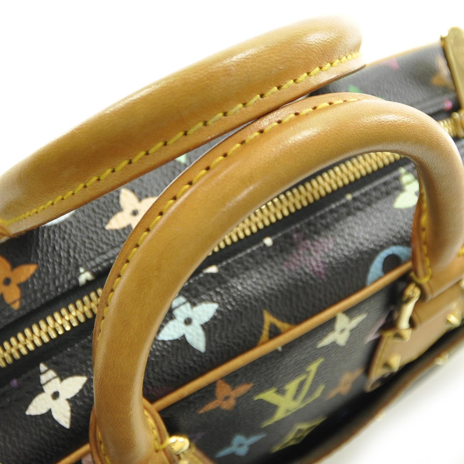 Louis Vuitton Monogram Multicolor Trouville Black 5 of 8