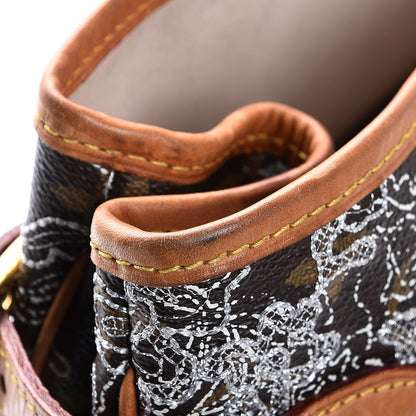 Louis Vuitton Monogram Dentelle Batignolles Horizontal Silver 12 of 14