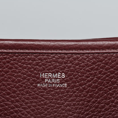Hermes Taurillon Clemence Evelyne III GM Bordeaux 6 of 7