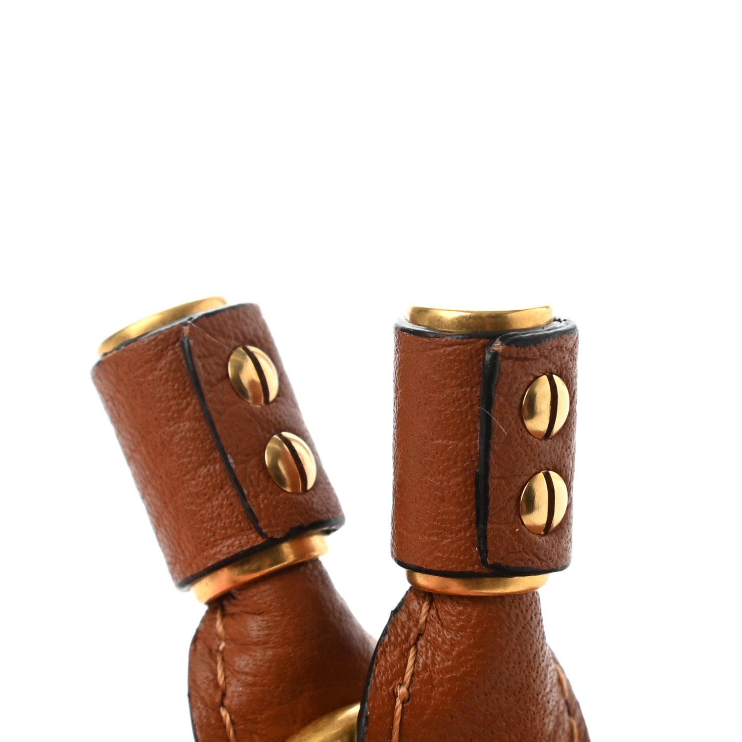 Chloe Grained Calfskin Marcie Square Wallet Tan 8 of 8