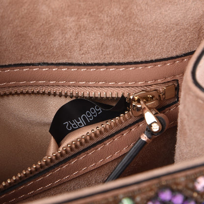 Valentino Garavani Vitello Crystal Embellished Small Glam Lock Rockstud Flap Multicolor 8 of 10