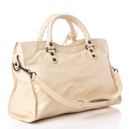 Balenciaga Agneau Classic Hardware City Blanc Creme Light Craie 3 of 11