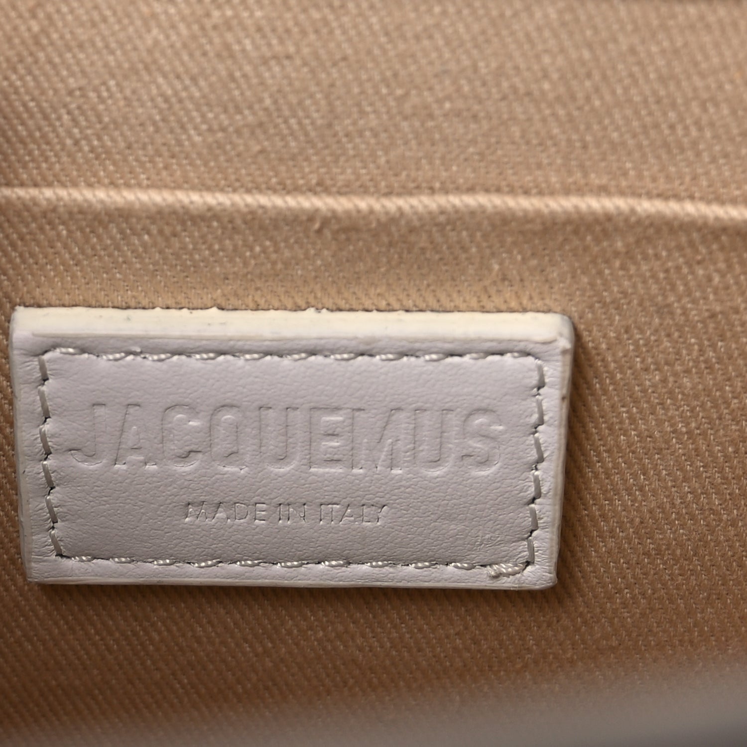 Jacquemus Smooth Calfskin Le Chiquito Moyen  White 5 of 8