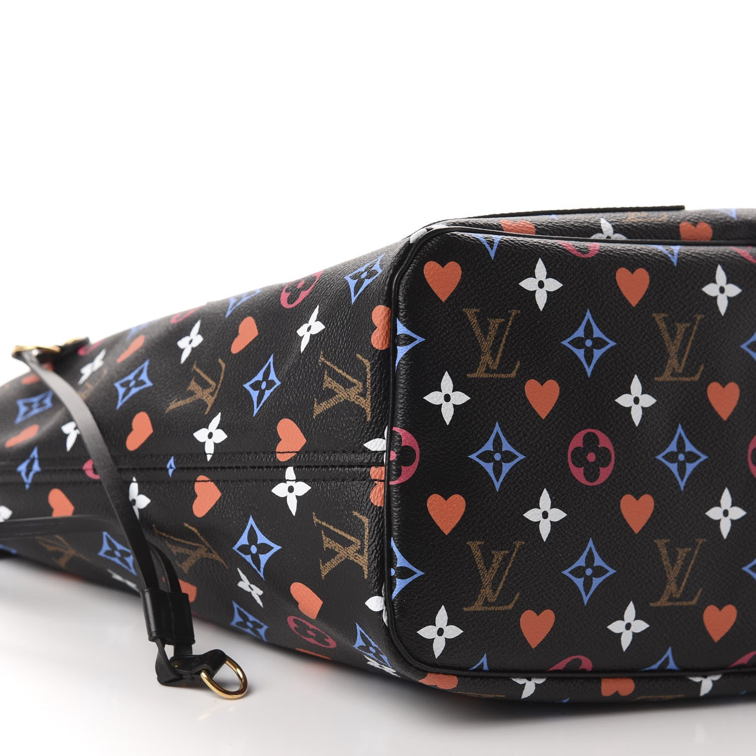 Louis Vuitton Game On Neverfull MM Black 6 of 10