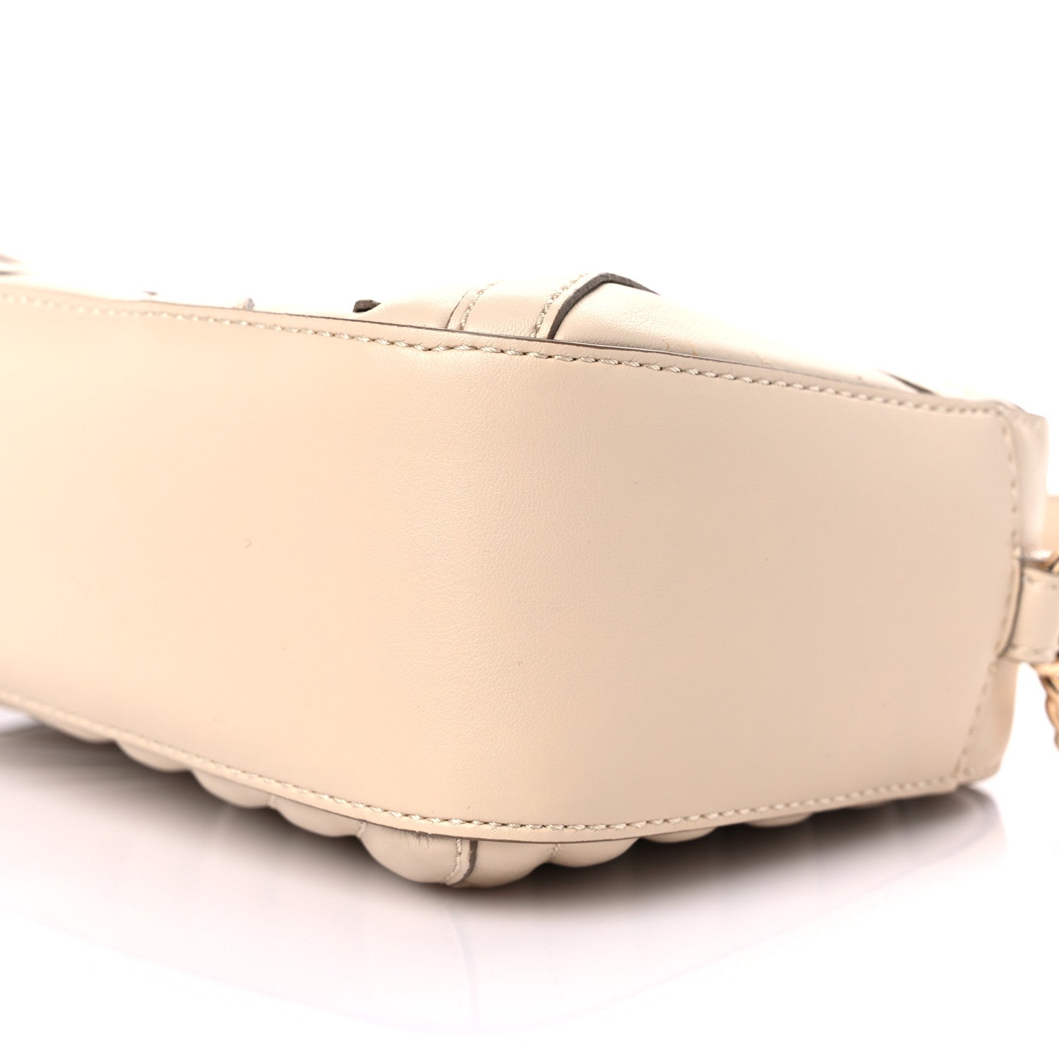 Stella McCartney Eco Alter Nappa Star Patch Shoulder Bag Cream 8 of 10