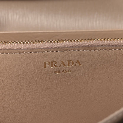 Prada Vitello Move Continental Flap Travel Wallet Cammeo 5 of 6