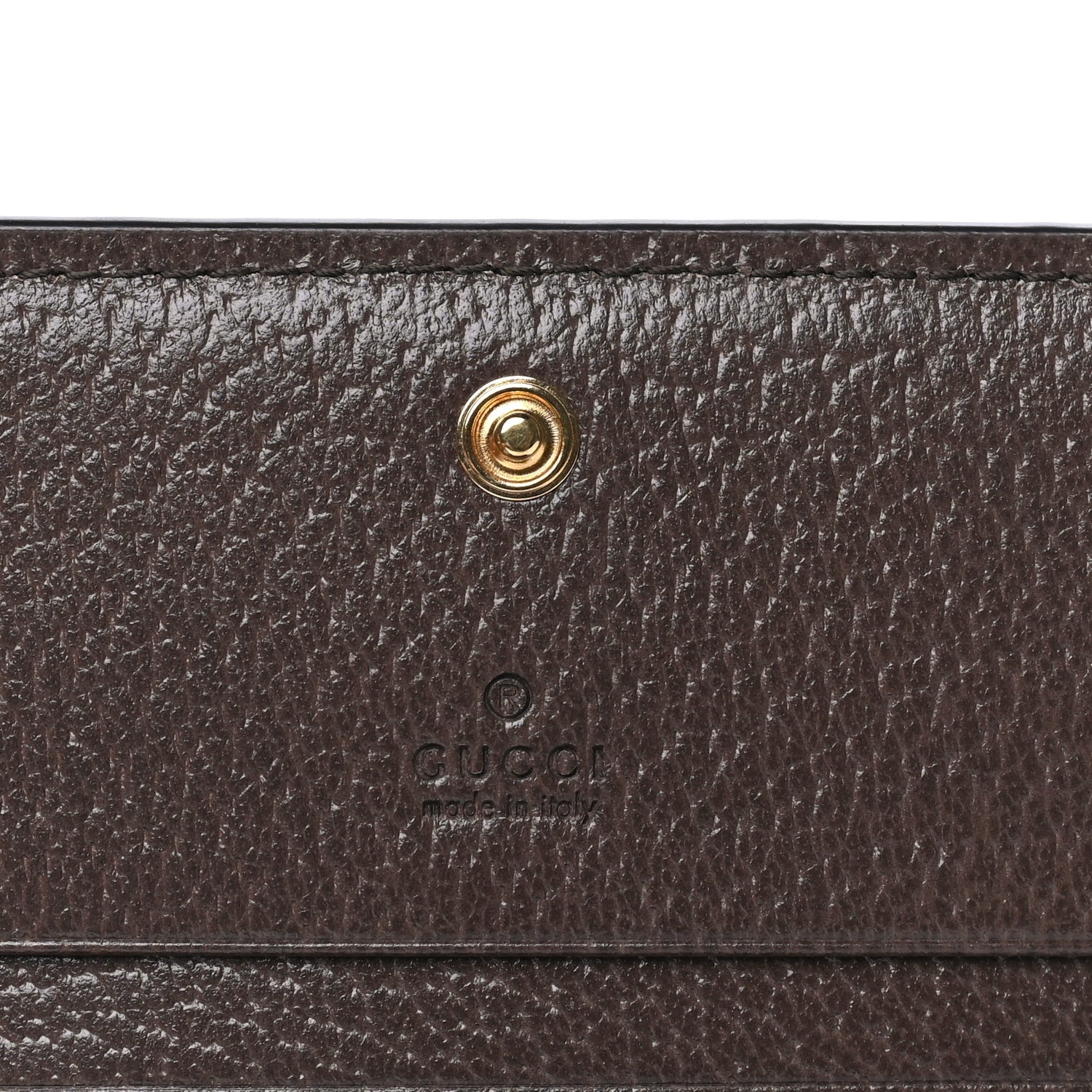 Gucci GG Supreme Monogram Web Ophidia Card Case Beige New Acero 5 of 6