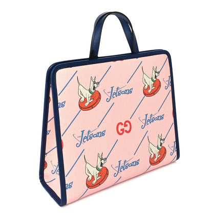 Gucci Coated Canvas Interlocking G The Jetsons Childrens Tote  Pink Multicolor 2 of 8