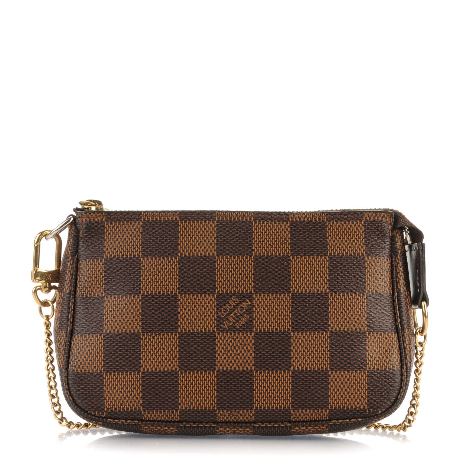 Louis Vuitton Damier Ebene Mini Pochette Accessories 1 of 8